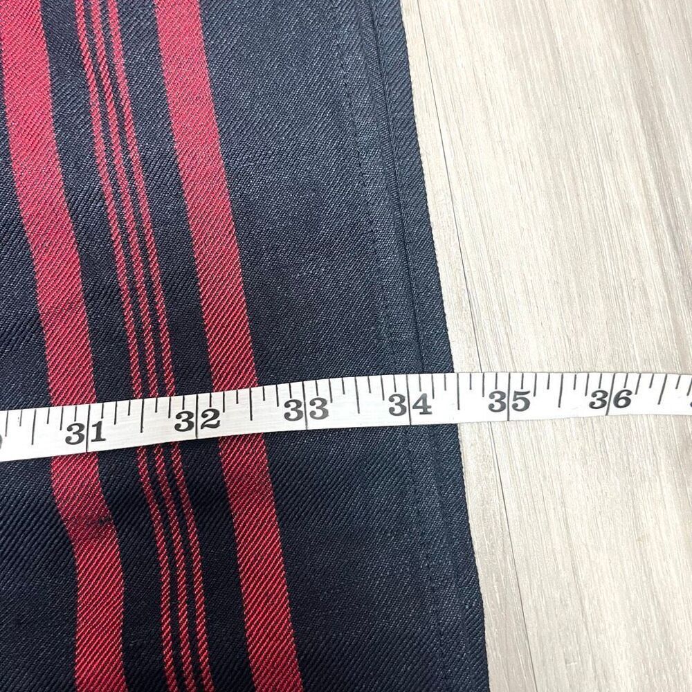 J. Jill Skirt Women’s Medium Navy Blue & Pink Linen Blend Maxi NWT - Picture 10 of 10
